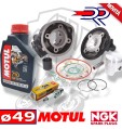 KIT GRUPPO TERMICO CILINDRO DR LC OLIO MOTUL 710 CANDELA MINARELLI AM 3 4 5 6