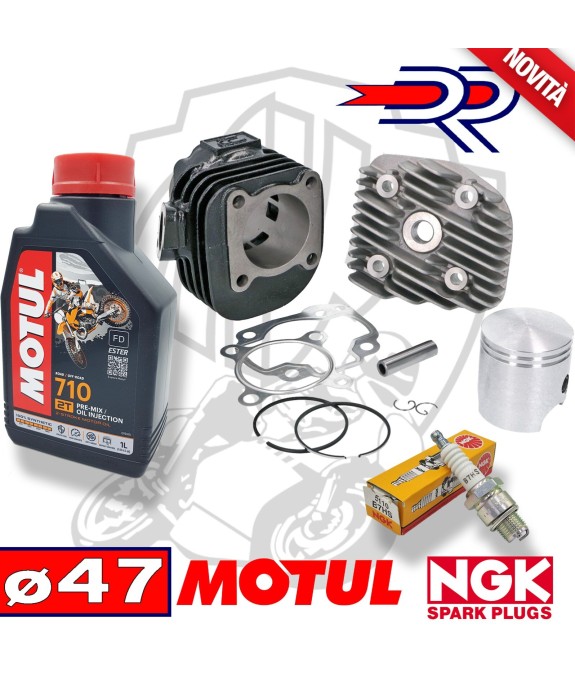 KIT GRUPPO TERMICO CILINDRO DR AC OLIO MOTUL 710 CANDELA Yamaha Zest 50 2000