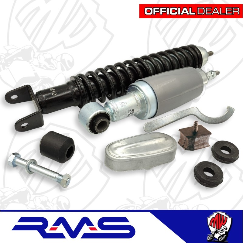 KIT COMPLETO AMMORTIZZATORE ANTERIORE + POSTERIORE VESPA 50 SPECIAL L R N
