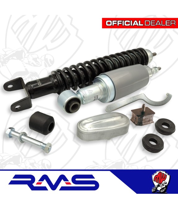 KIT COMPLETO AMMORTIZZATORE ANTERIORE + POSTERIORE VESPA 50 SPECIAL L R N