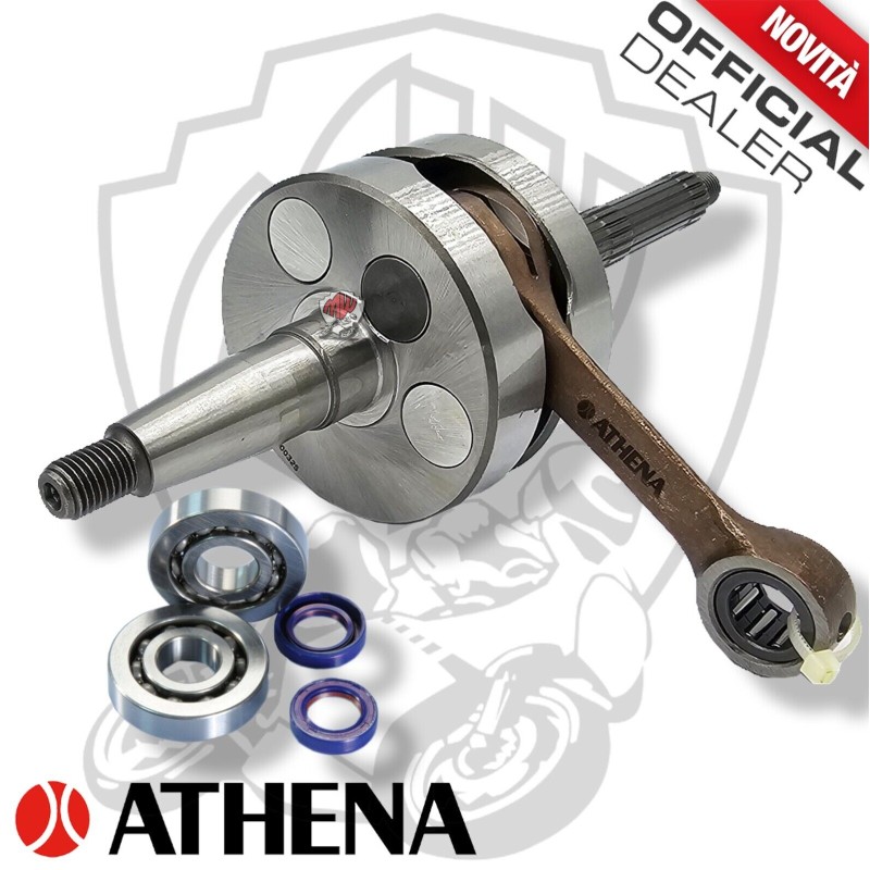ALBERO MOTORE ATHENA RACING + CUSCINETTI PARAOLI PIAGGIO VESPA ET2 50