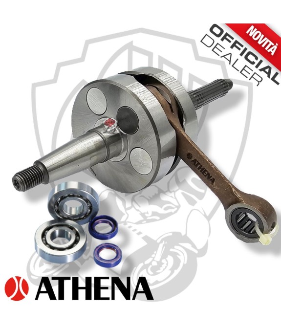 ALBERO MOTORE ATHENA RACING + CUSCINETTI PARAOLI PIAGGIO VESPA ET2 50