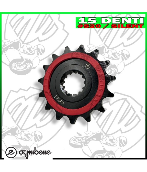 PIGNONE IN ACCIAIO SILENT OGNIBENE 15 DENTI YAMAHA XTZ 750 SUPERTENERE 1997 1998