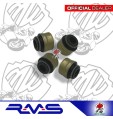 KIT 4 GOMMINI PARAOLI TENUTA VALVOLA PIAGGIO ZIP 4T 50 2006-2013