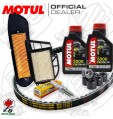KIT TAGLIANDO OLIO FILTRI CANDELA E CINGHIA YAMAHA YP 250 RA X MAX 2016