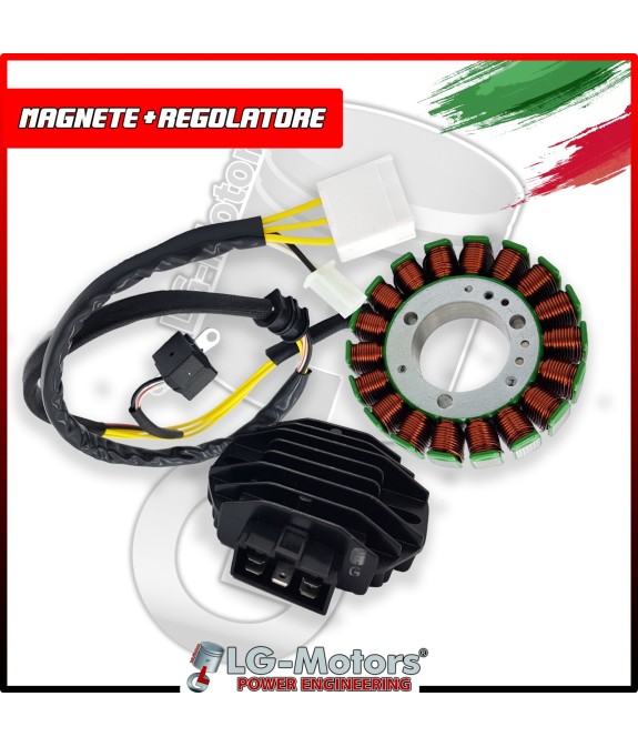 REGOLATORE E STATORE MAGNETE CAMPO MAGNETICO YAMAHA T MAX 500 2007