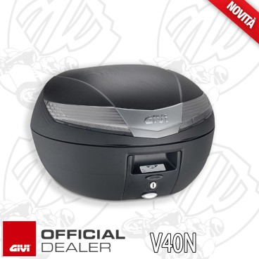 BAULETTO GIVI BAULETTO 40 LITRI NERO CON CATADIOTTRI FUMÉ