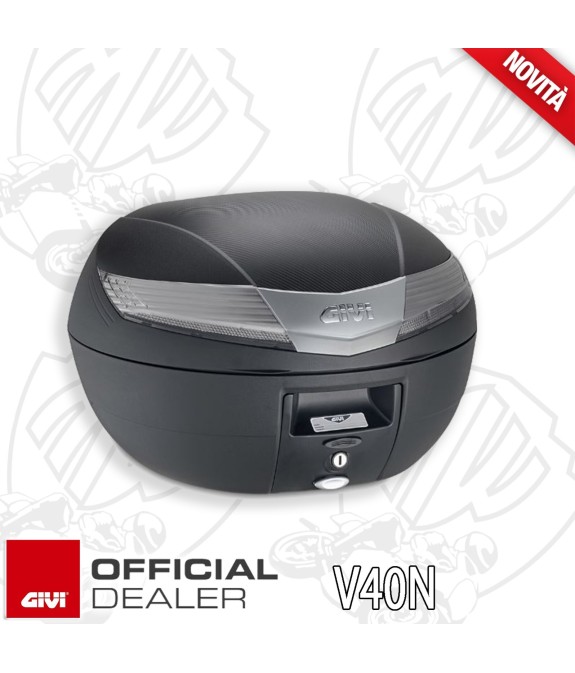 BAULETTO GIVI BAULETTO 40 LITRI NERO CON CATADIOTTRI FUMÉ
