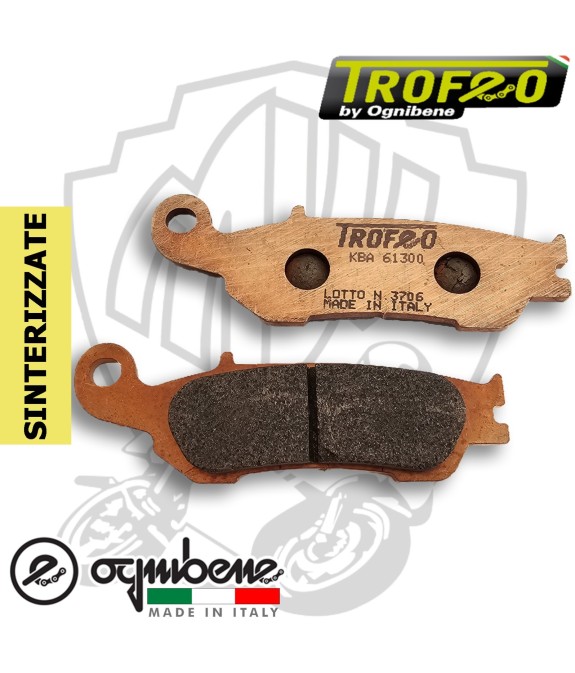 COPPIA PASTIGLIE FRENO ANTERIORI SINT TROFEO YAMAHA YZ 250 F 2013