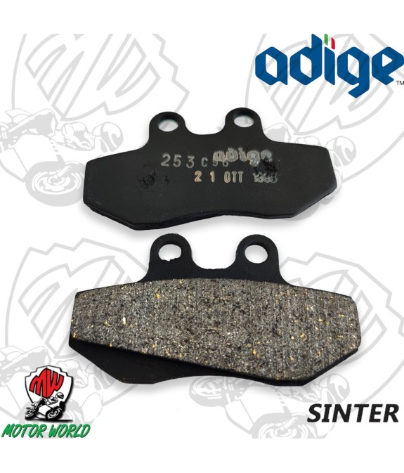 PASTIGLIE ANTERIORI ADIGE PER PR4 ENDURO 125 PR4 200 SUPERMOTO APRILIA  RX 50