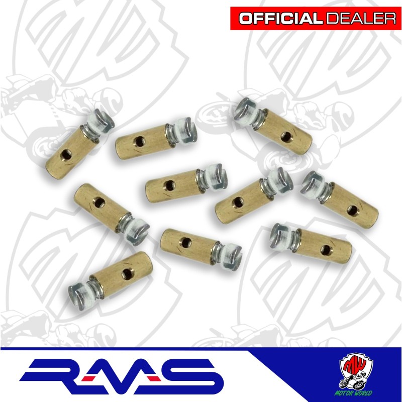KIT 10 MORSETTI CAVO GAS PER SCOOTER