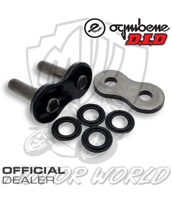 Giunto per catena Moto DID 530 (50) ZVM-X ZJ X-Ring Nero Xring falsa maglia ZVMX