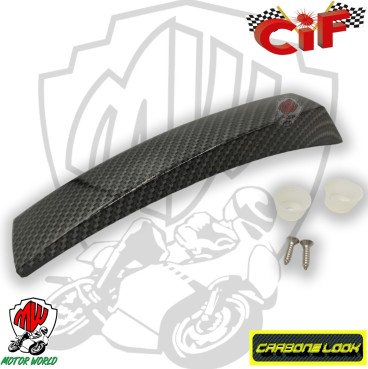 CRESTA TIPO STRETTO CARBONE LOOK PER PARAFANGO ANTERIORE VESPA PX