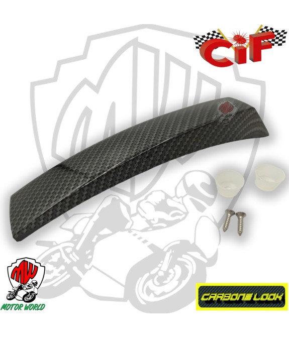 CRESTA TIPO STRETTO CARBONE LOOK PER PARAFANGO ANTERIORE VESPA PX