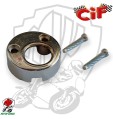 Cover coperchietto CROMATO per blocca sterzo per VESPA 50 special 125 - APE TMP