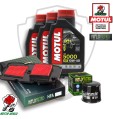 KIT TAGLIANDO OLIO MOTUL FILTRO ARIA HONDA XL 700 V TRANSALP 2012 2013