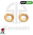 KIT 2 RONDELLE IN RAME PER RACCORDO KAWASAKI KLE 500 2006 2007