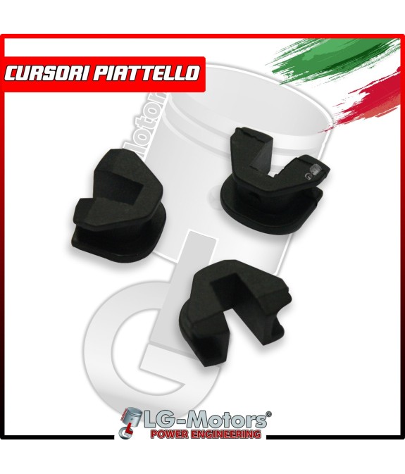 3 CURSORI TASSELLI TRAINO PIATTELLO APRILIA SR R FACTORY 50 2008 2009
