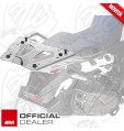 PIASTRA MONOKEY M8A TREKKER RACK [GIVI] - ALLUMINIO ARGENTO ANODIZZATO - COD.M8A