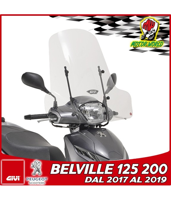 CUPOLINO PARABREZZA PARAVENTO COMPLETO GIVI SUZUKI Address 110 2015 2021