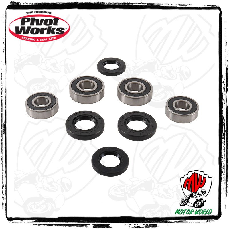 KIT CUSCINETTI PIVOTRUOTA ANTERIORE Kawasaki KX 125 1984