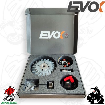 KIT ACCENSIONE ELETTRONICA EVOK Ø19 VESPA PK 50 80 100 125