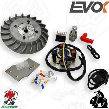 KIT ACCENSIONE ELETTRONICA EVOK Ø19 VESPA PK 50 80 100 125