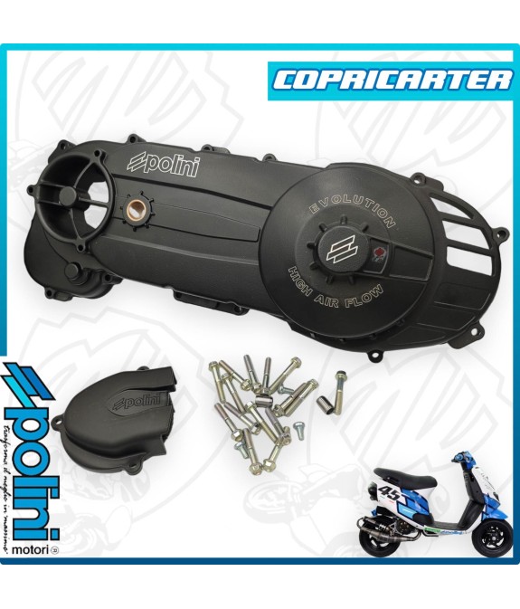 170.0311 COPERCHIO TRASMISIONE POLINI CARTER CORTO ZIP 50 2T FAST RIDER