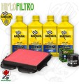 Kit tagliando Olio BARDAHL XTM 5W40 + Filtri HONDA VFR 1200 XD 2012 Crosstourer