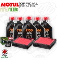 Kit tagliando Olio Motul 7100 10W40 + Filtri HONDA CRF 1000 LD 2019 Africa Twin Kit tagliando Olio Motul 7100 10W40 + Filtri HONDA CRF 1000 LD 2019 Africa Twin