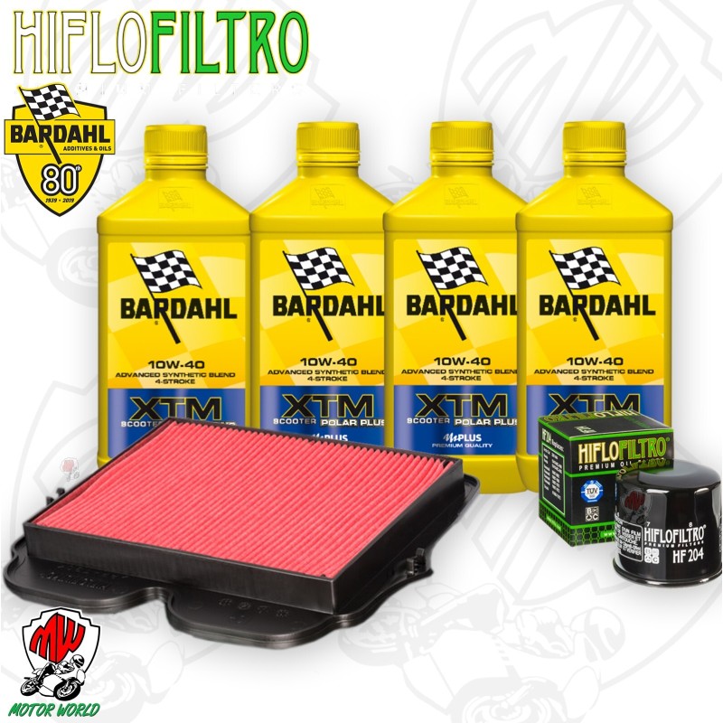 Kit tagliando Olio BARDAHL XTM 10W40 + Filtri HONDA VFR 1200 XD 2013 Crosstourer Kit tagliando Olio BARDAHL XTM 10W40 + Filtri HONDA VFR 1200 XD 2013 Crosstourer