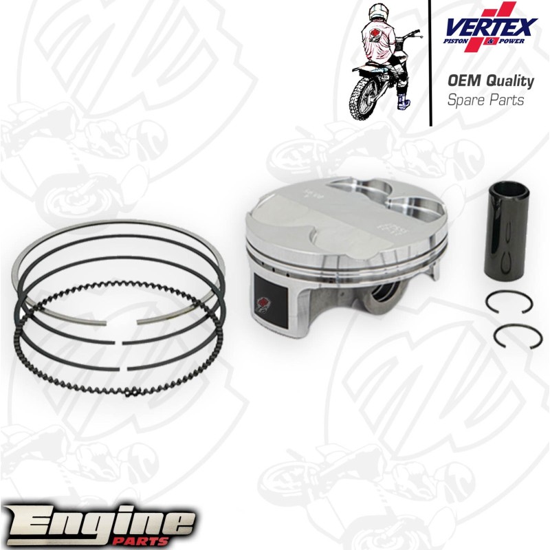 KIT PISTONE COMPLETO VERTEX D 80.96 KAWASAKI KX 250 2021 KIT PISTONE COMPLETO VERTEX D 80.96 KAWASAKI KX 250 2021