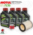 Kit tagliando Motul LIME GREEN 10W40 + Filtri KAWASAKI KZ 650 1978