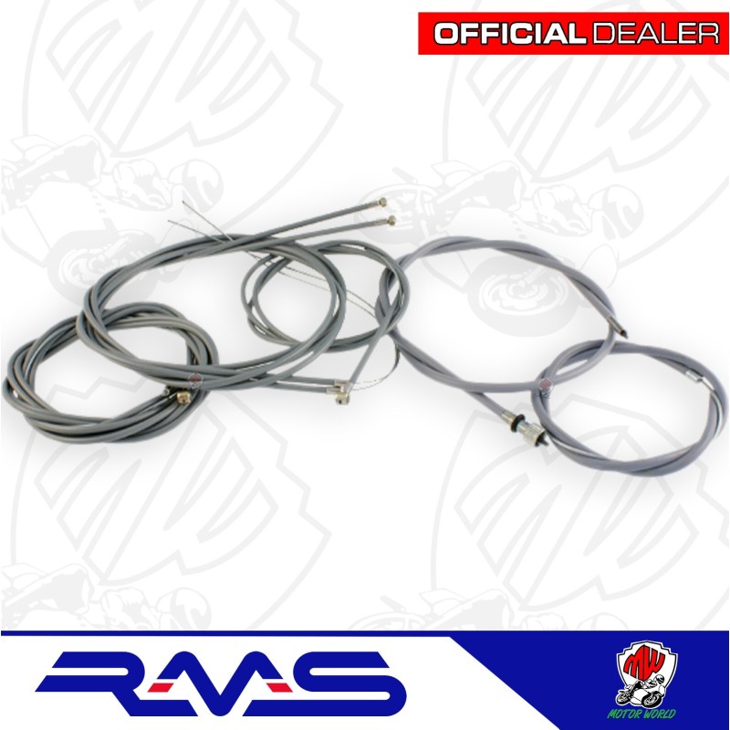 KIT TRASMISSIONE CAVI GAS CAMBIO FRIZIONE FRENO PIAGGIO VESPA PX 80 E ELESTART