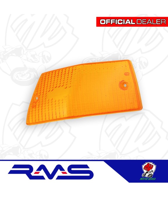 LENTE FRECCIA POSTERIORE DESTRA ARANCIONE PIAGGIO VESPA PX 200 E 1980 1981 1982