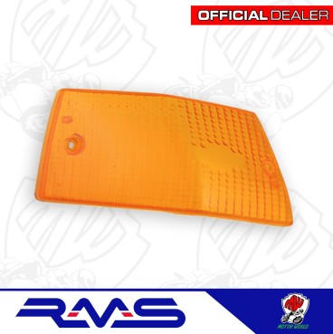 LENTE FRECCIA POSTERIORE SINISTRA ARANCIONE PIAGGIO VESPA PX 200 E 1981 1982