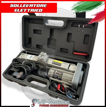 CRIC CRICCO CRICK SOLLEVATORE ELETTRICO SOLLEVAMENTO AUTO