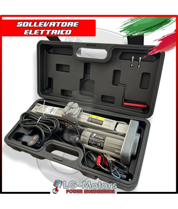 CRIC CRICCO CRICK SOLLEVATORE ELETTRICO SOLLEVAMENTO AUTO