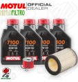 Kit tagliando Olio Motul 7100 20W50 + Filtri KAWASAKI KZ 650 1978