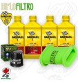 Kit tagliando Olio BARDAHL XTC 15W50 + Filtri KAWASAKI KLE 500 2006