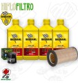 Kit tagliando Olio BARDAHL XTC 10W40 + Filtri Kawasaki ER 500 1996