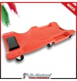 Carrello Sottoauto Officina Lettino Sdraio sotto macchina carrellino con ruote
