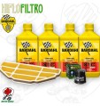 Kit tagliando Olio BARDAHL XTC 10W50 + Filtri KAWASAKI ZZR 600 2008