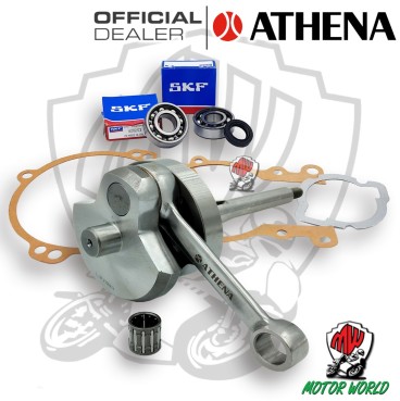 KIT ALBERO MOTORE ATHENA ANTICIPATO + CUSCINETTI PIAGGIO CIAO FREE 50 