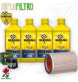 Kit tagliando Olio BARDAHL XTM 5W40 + Filtri HONDA Hornet CBF 919 2003