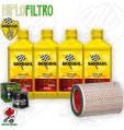 Kit tagliando Olio BARDAHL XTC 15W50 + Filtri Hornet CBF 900 2005 Kit tagliando Olio BARDAHL XTC 15W50 + Filtri Hornet CBF 900 2005