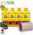 Kit tagliando Olio BARDAHL XTC 10W50 + Filtri HONDA Hornet CBF 919 2003