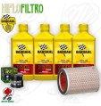 Kit tagliando Olio BARDAHL XTC 10W40 + Filtri HONDA CBF 919 Hornet 2003 Kit tagliando Olio BARDAHL XTC 10W40 + Filtri HONDA CBF 919 Hornet 2003