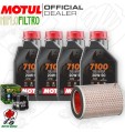 Kit tagliando Olio Motul 7100 20W50 + Filtri HONDA CBF 919 Hornet 2003