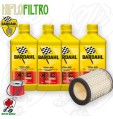 Kit tagliando Olio BARDAHL XTC 10W50 + Filtri KAWASAKI KZ 650 1978